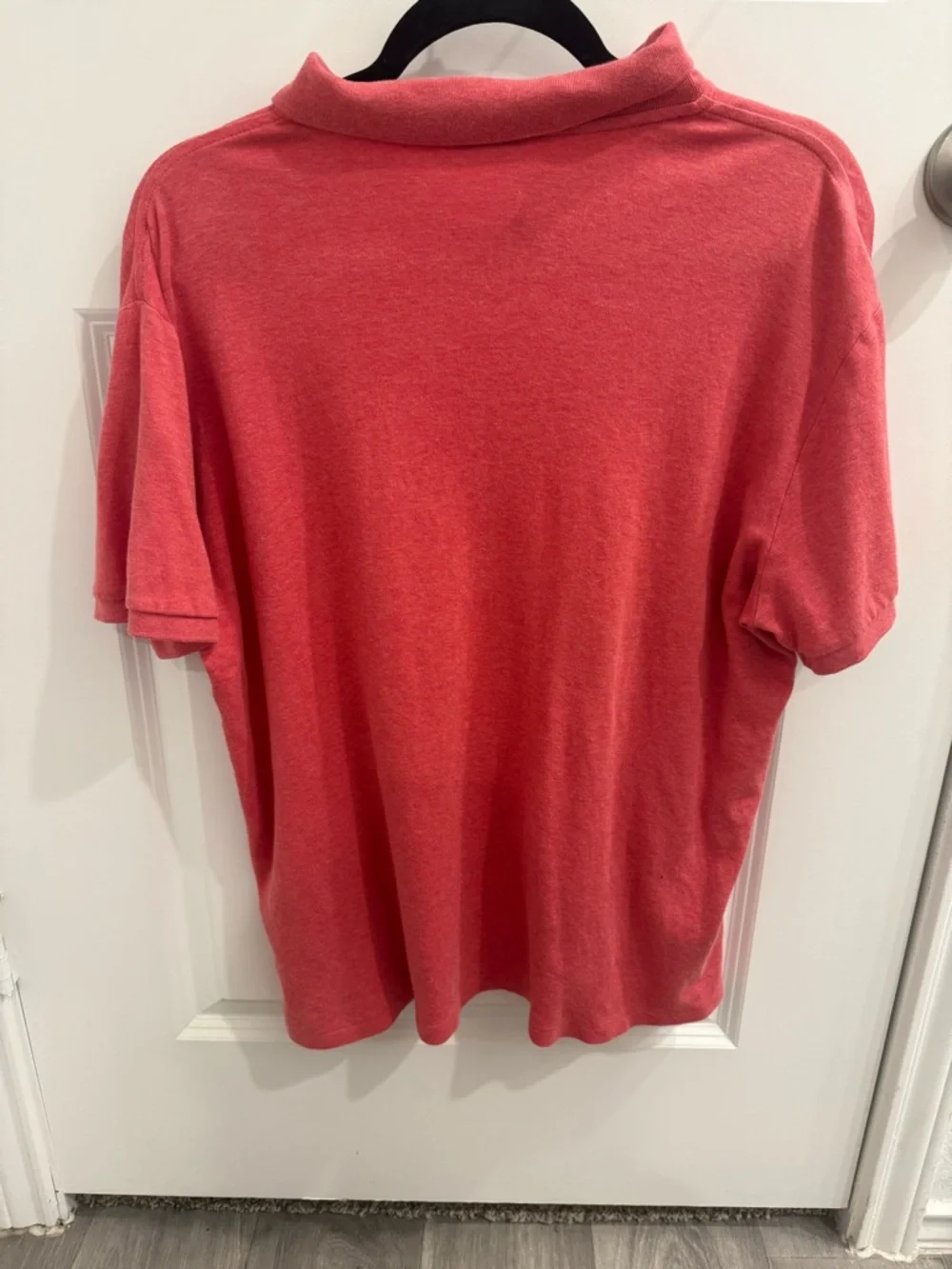 Ralph Lauren Men's Heather Coral Polo Shirt custom slim‎ fit
